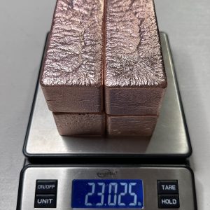 23+ lb Hand Poured Copper Ingots